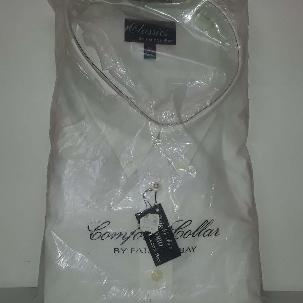 Classics Falcon Bay white oxford size 19/35-36 big